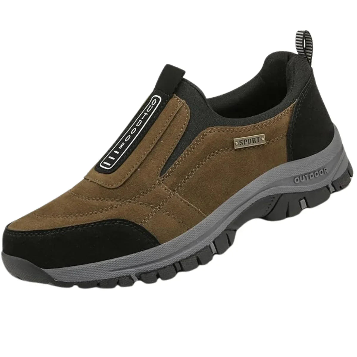 Sapatos ortopédicos confortáveis AureliaFlex para homem com sola antiderrapante - Desfino