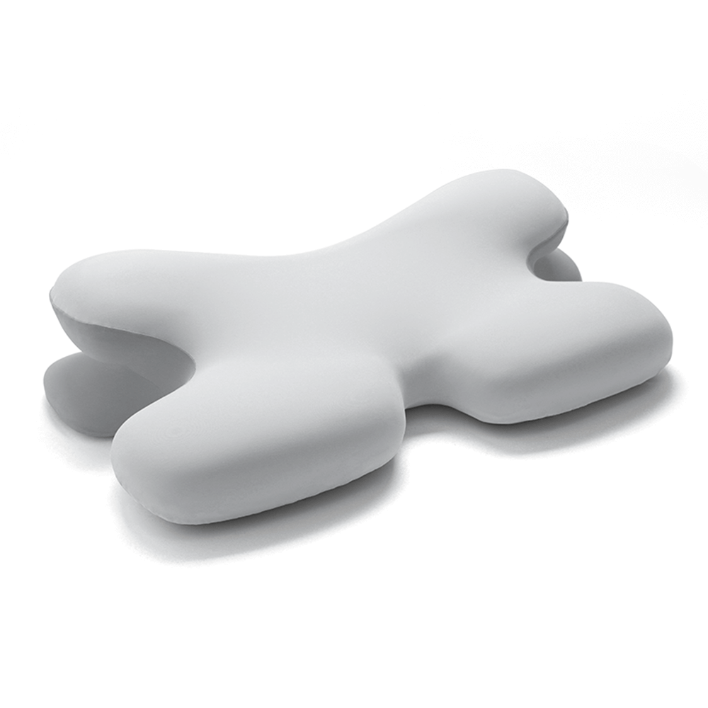 Cuscino ergonomico Kirrea per chi dorme sul fianco - supporto cervicale in memory foam - Desfino