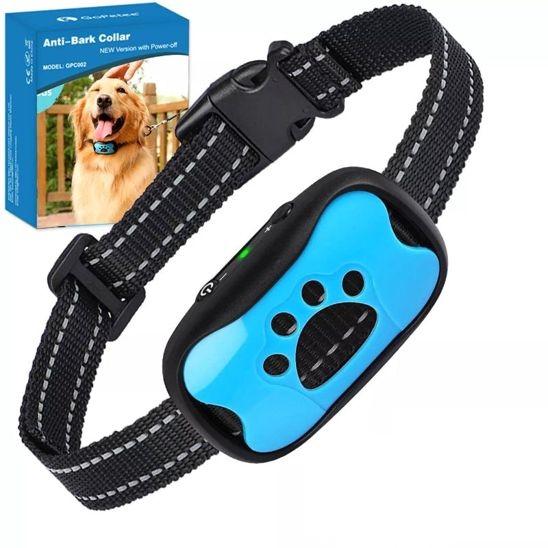 CanineCalm anti-blafhalsband voor honden met geluidsgolven, zonder schokken | Desfino