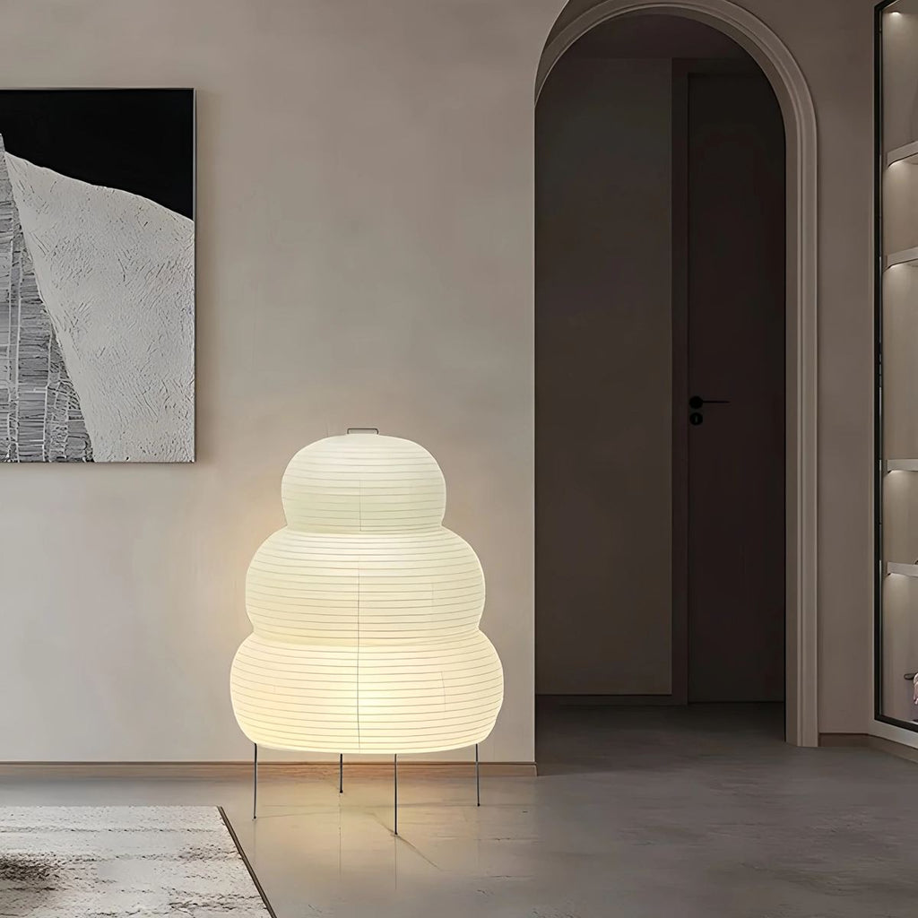 Rice Paper Art Floor & Table Lamp | Desfino
