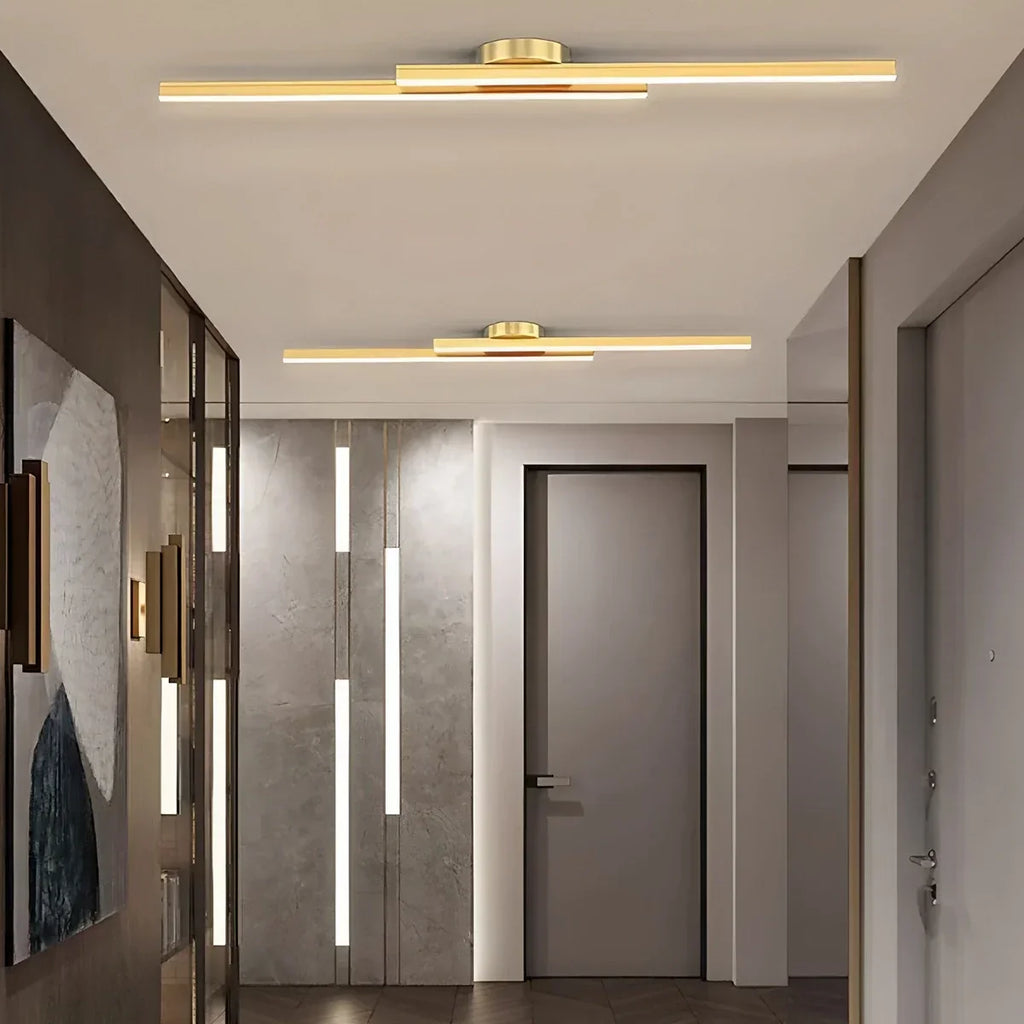 Simple Linear Ceiling Light for Living Room | Desfino