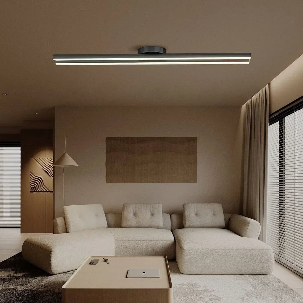 Simple Linear Ceiling Light for Living Room | Desfino