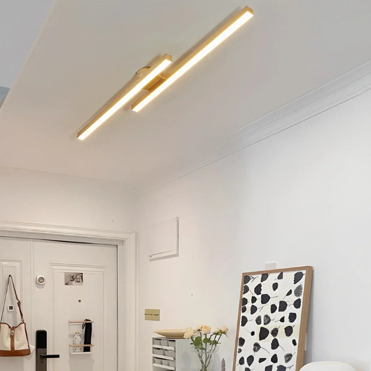 Simple Linear Ceiling Light for Living Room | Desfino