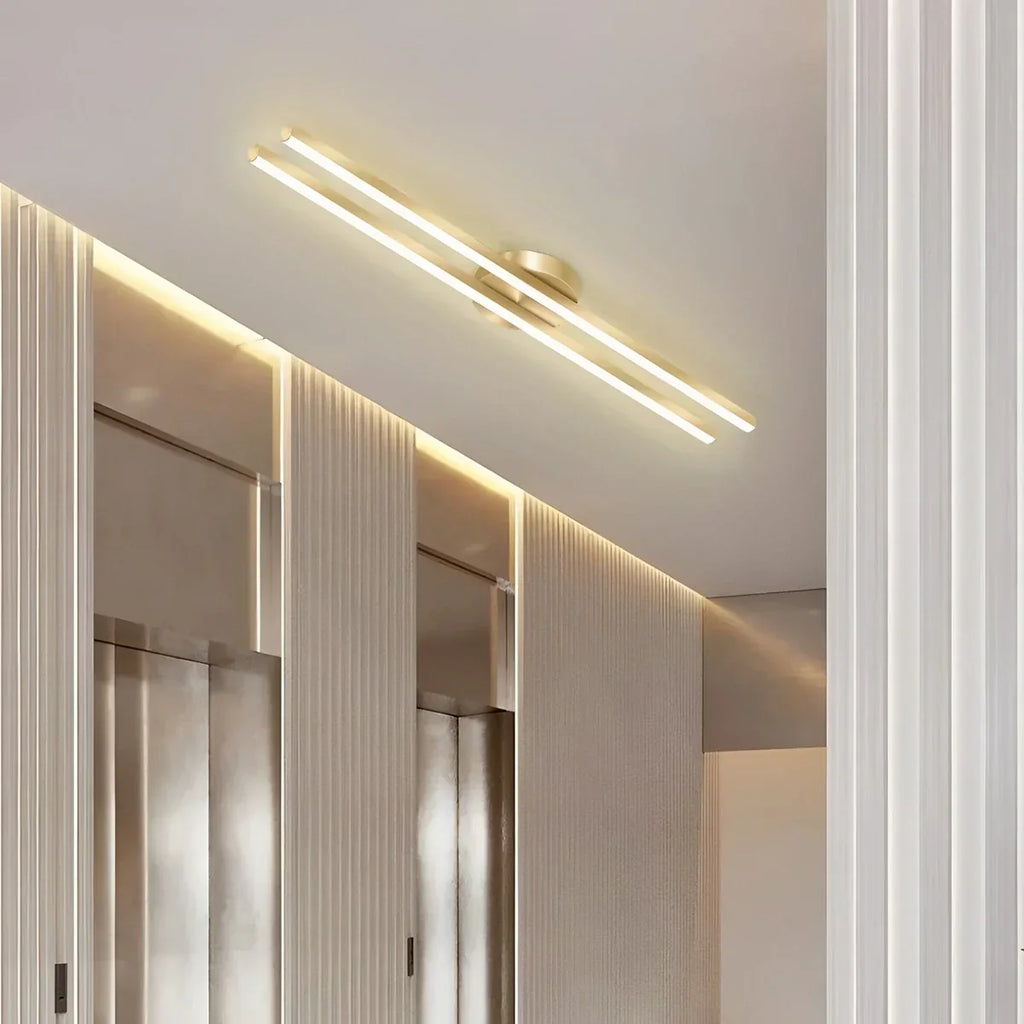 Simple Linear Ceiling Light for Living Room | Desfino