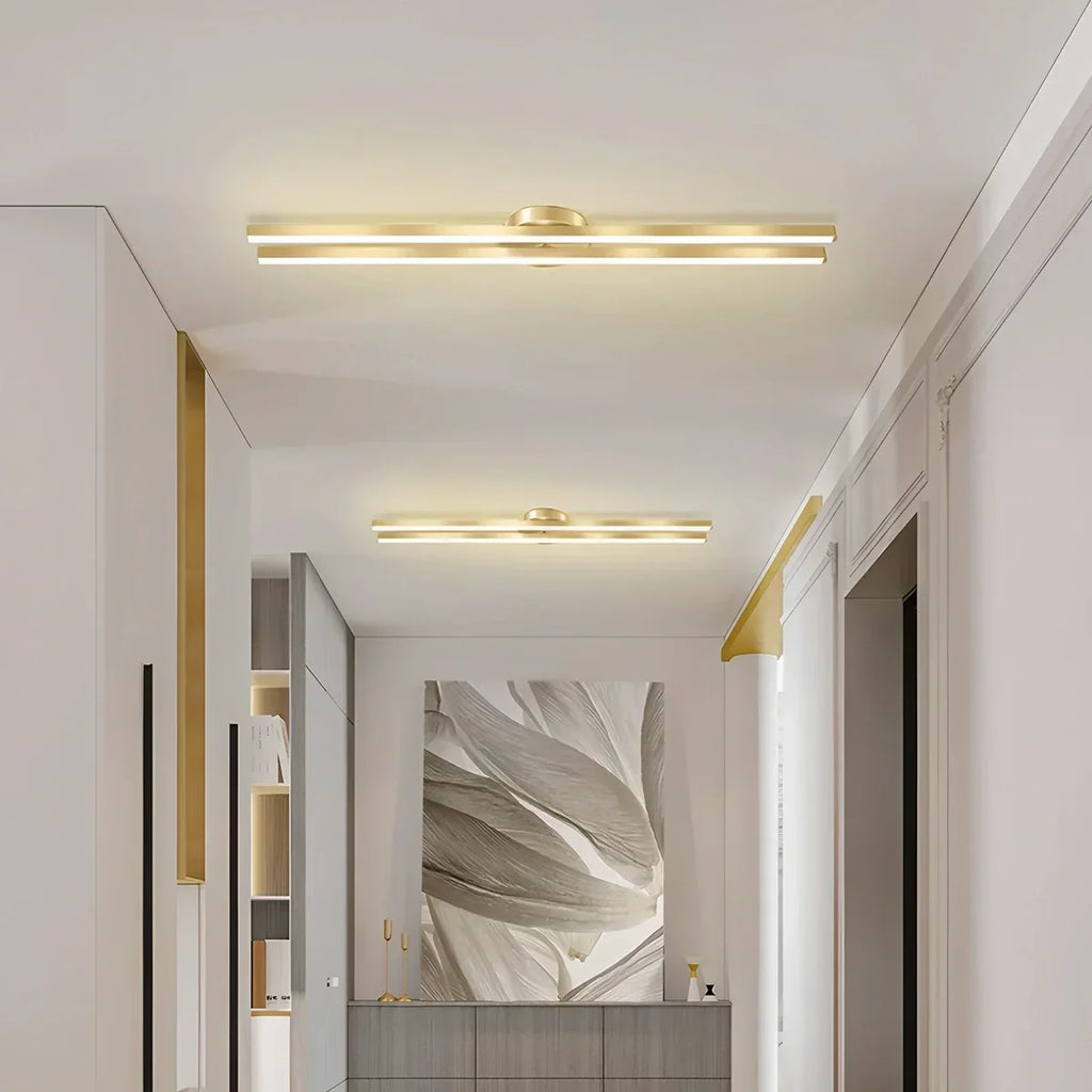 Simple Linear Ceiling Light for Living Room | Desfino