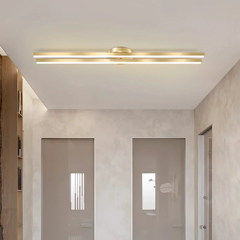Simple Linear Ceiling Light for Living Room | Desfino