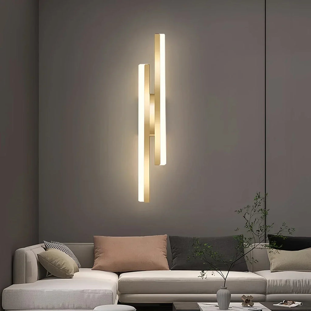 Antier Alana Minimalist H-Shaped Wall Lamp | Desfino