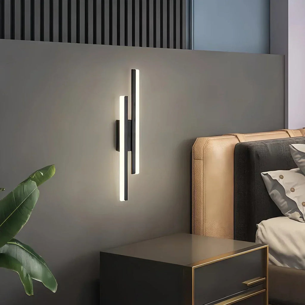 Antier Alana Minimalist H-Shaped Wall Lamp | Desfino