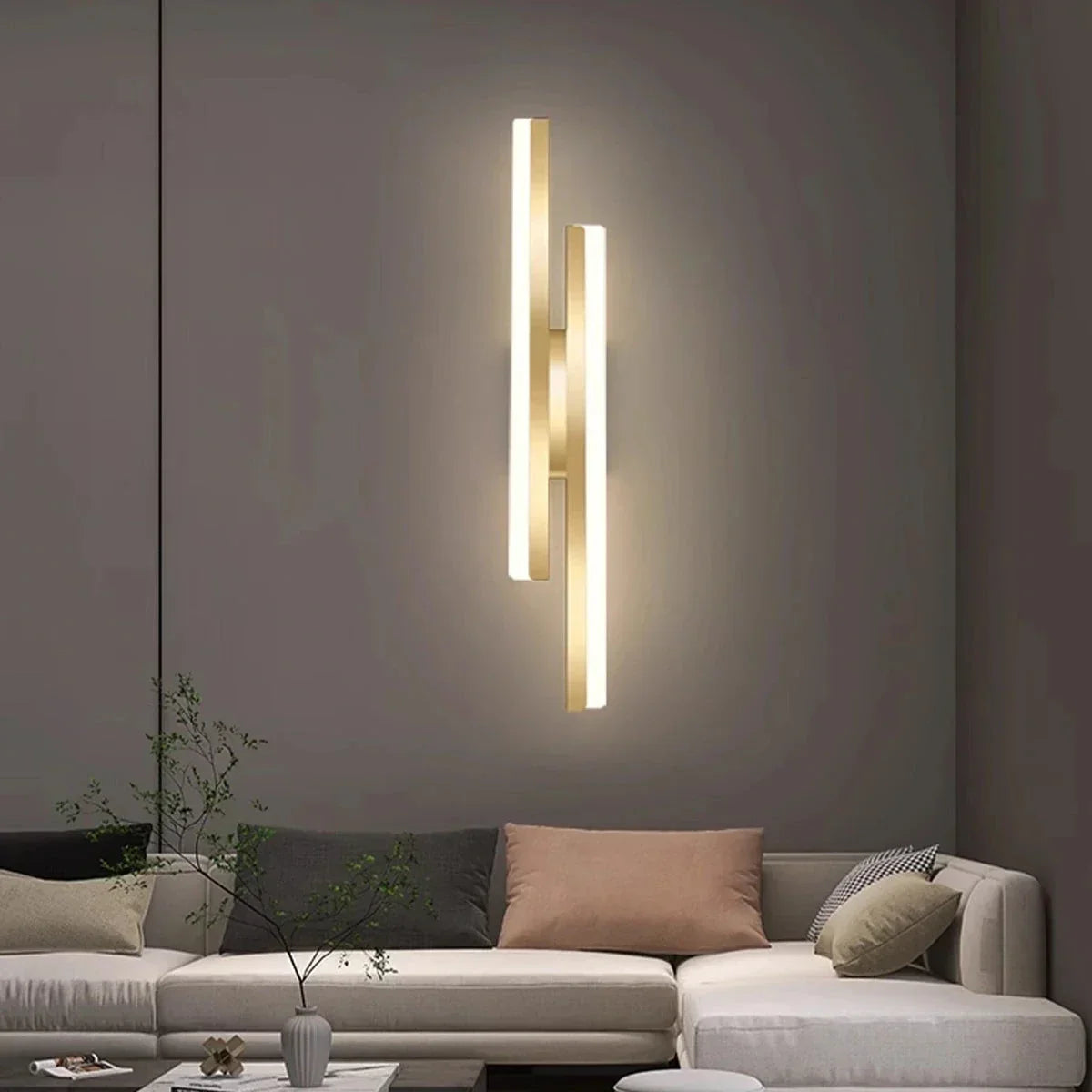 Antier Alana Minimalist H-Shaped Wall Lamp | Desfino