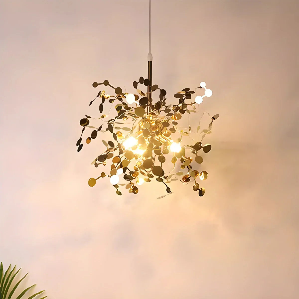 Argent/Gold Cloud Multi Pendant Chandelier | Desfino
