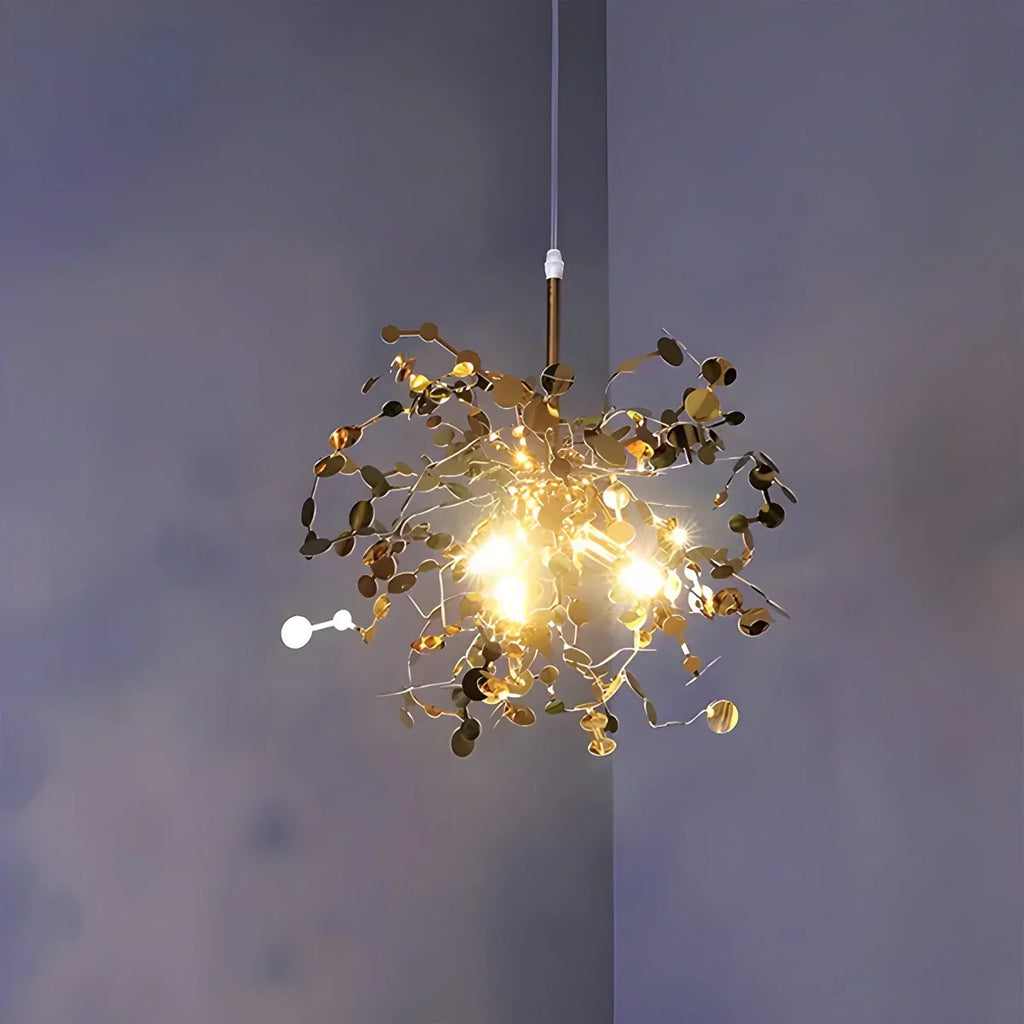 Argent/Gold Cloud Multi Pendant Chandelier | Desfino