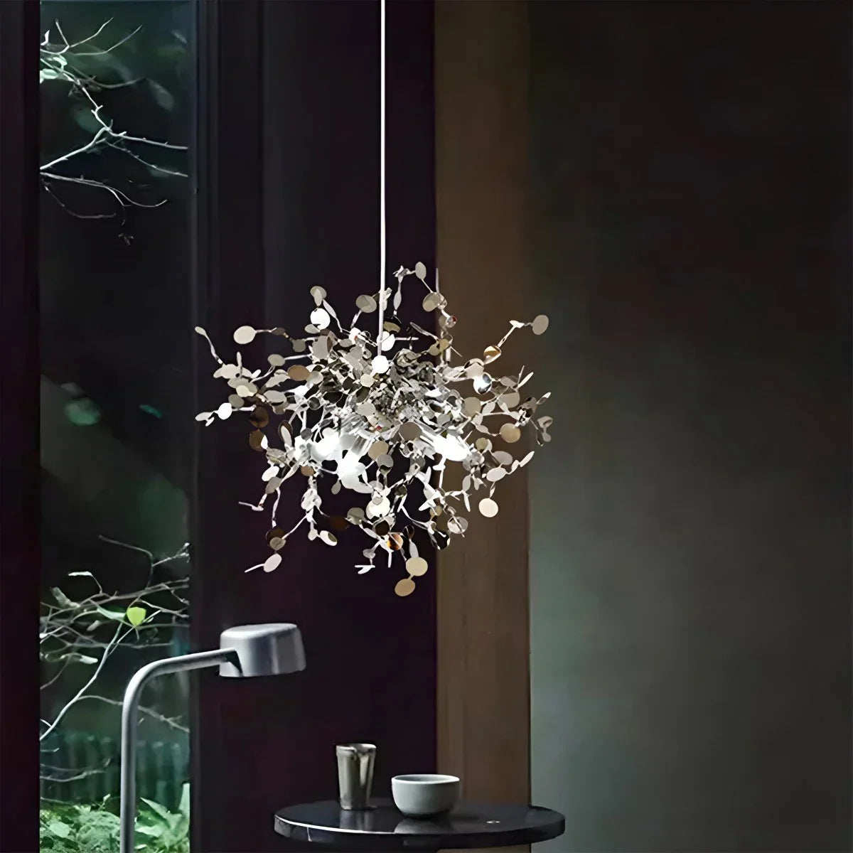 Argent/Gold Cloud Multi Pendant Chandelier | Desfino