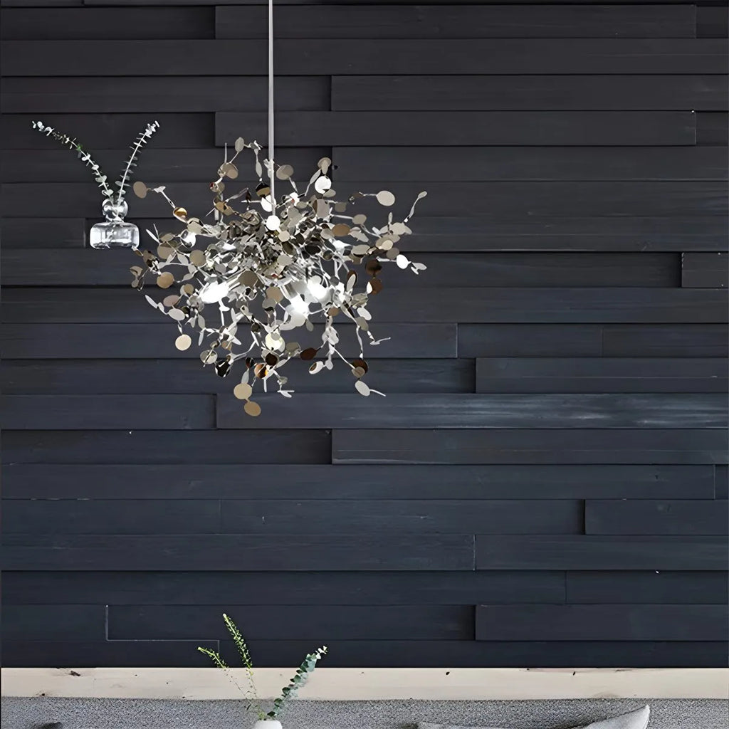 Argent/Gold Cloud Multi Pendant Chandelier | Desfino