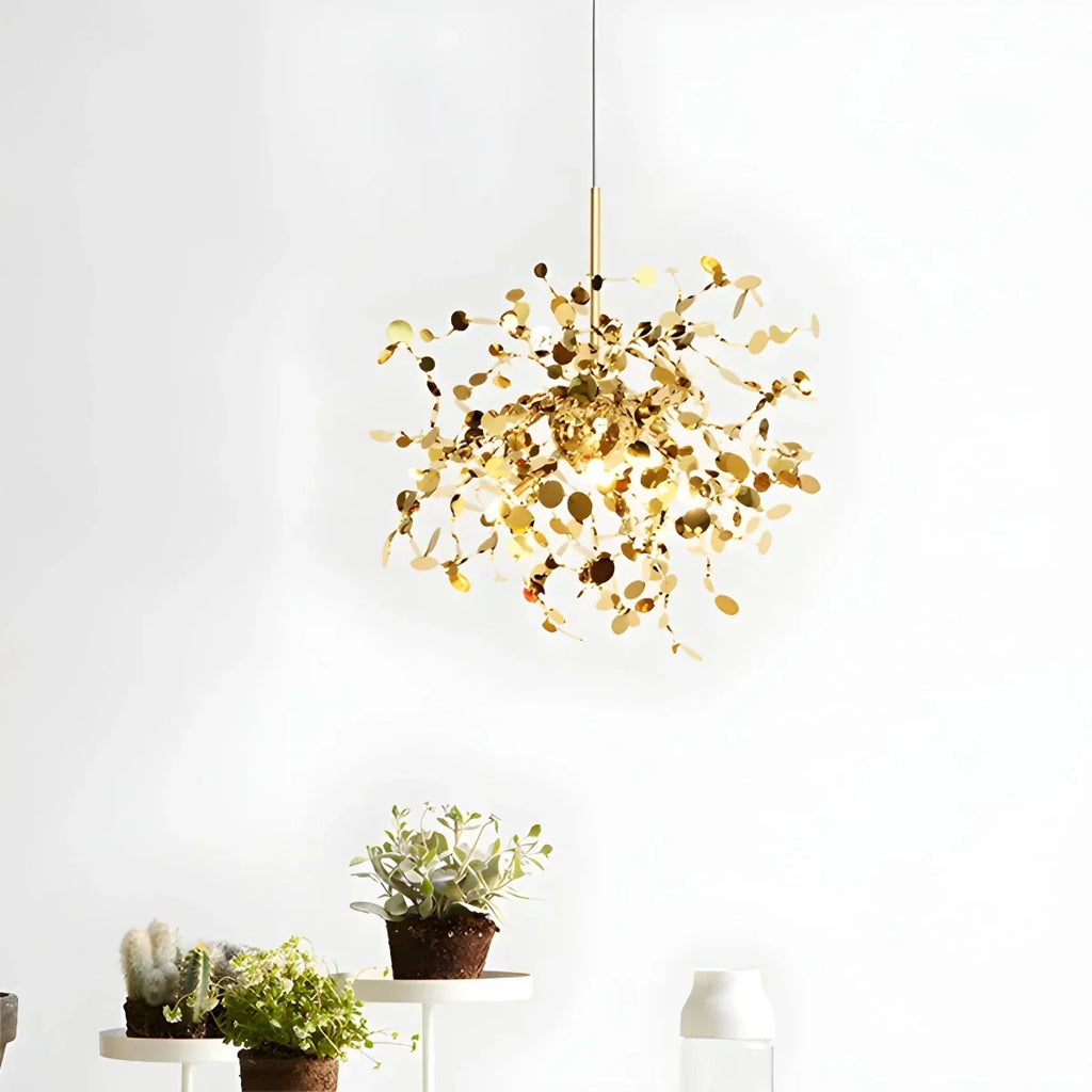 Argent/Gold Cloud Multi Pendant Chandelier | Desfino