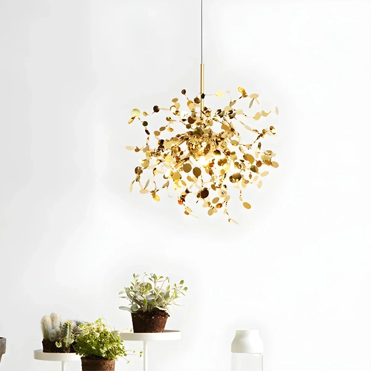 Argent/Gold Cloud Multi Pendant Chandelier | Desfino