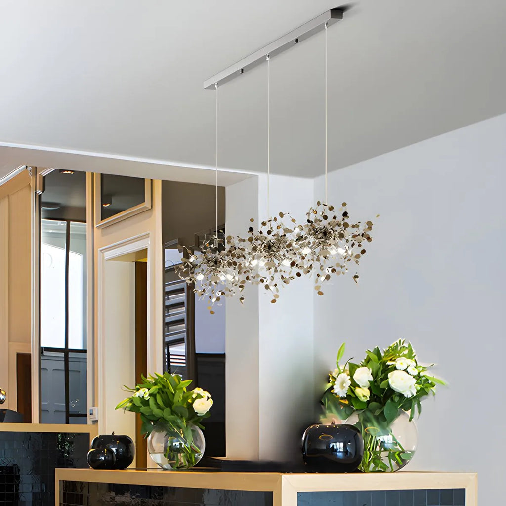 Argent/Gold Cloud Multi Pendant Chandelier | Desfino