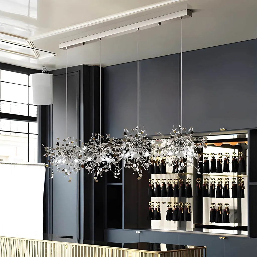 Argent/Gold Cloud Multi Pendant Chandelier | Desfino