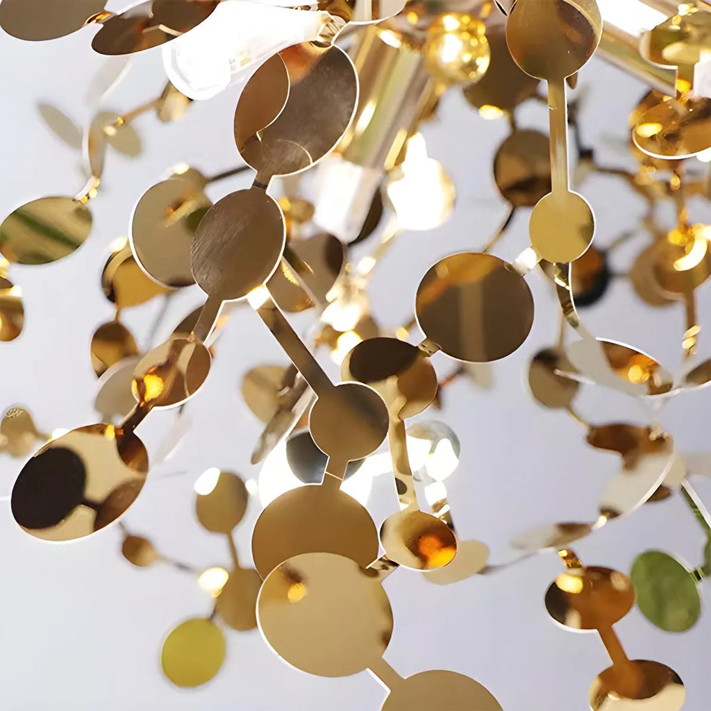 Argent/Gold Cloud Multi Pendant Chandelier | Desfino