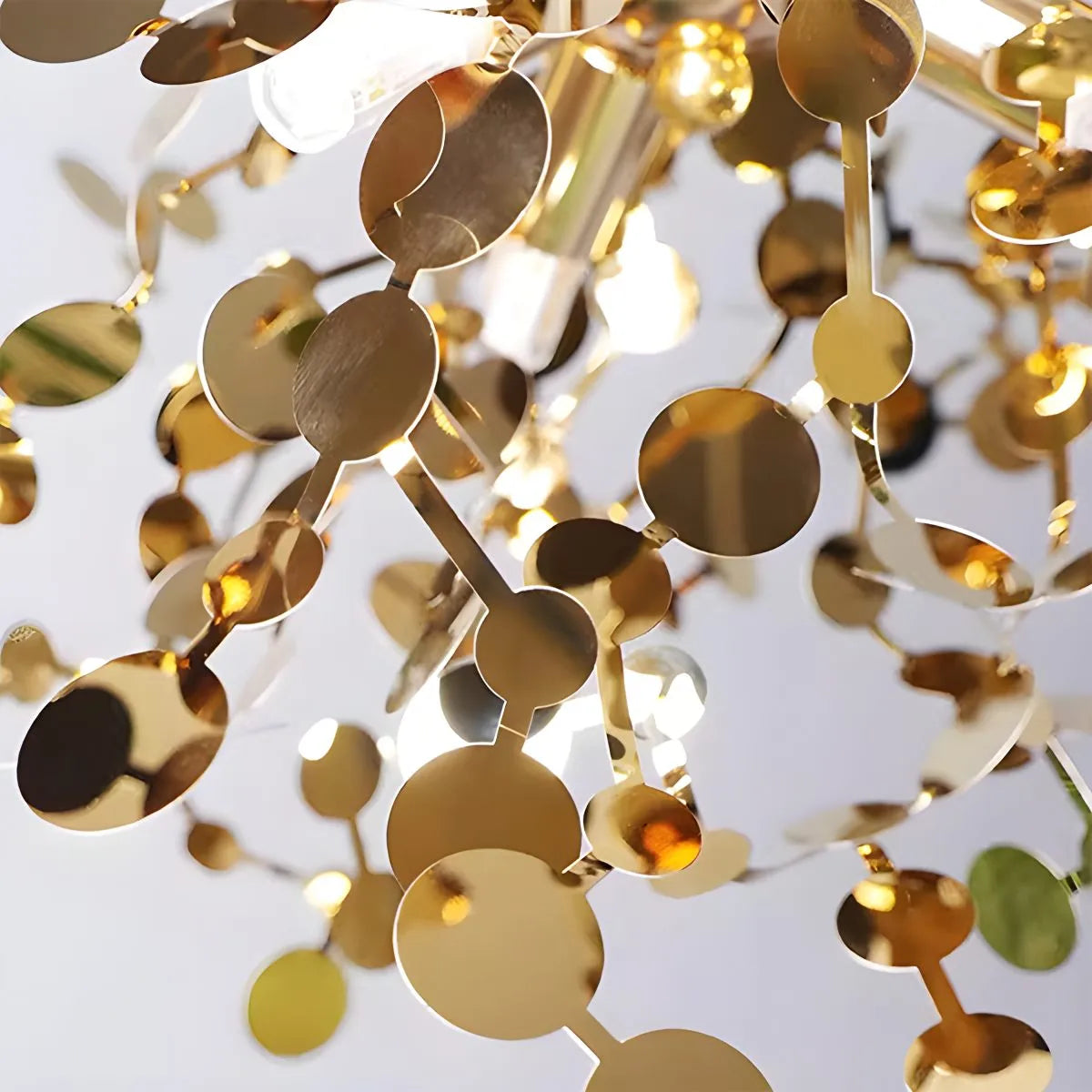 Argent/Gold Cloud Multi Pendant Chandelier | Desfino