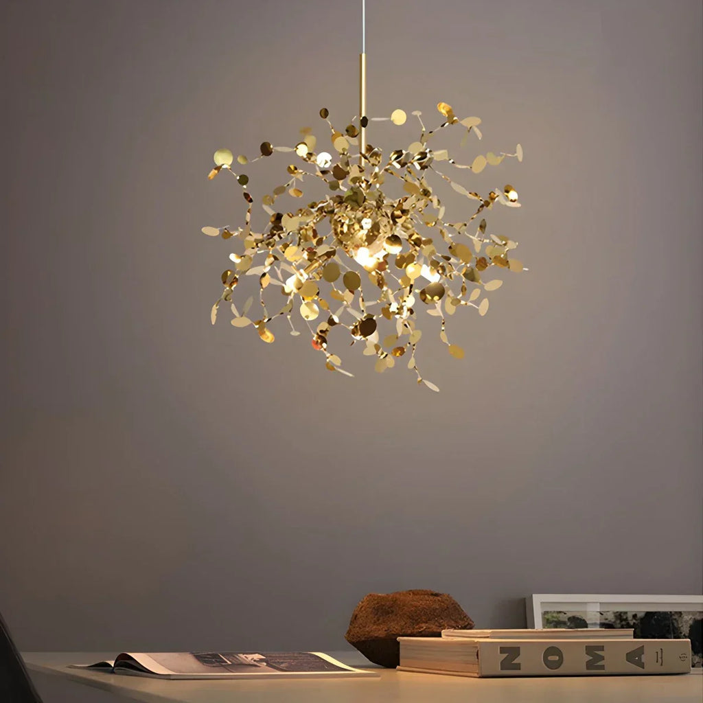 Argent/Gold Cloud Multi Pendant Chandelier | Desfino