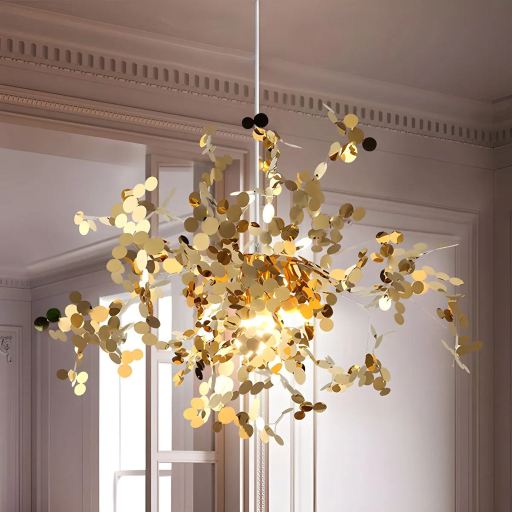 Argent/Gold Cloud Multi Pendant Chandelier | Desfino