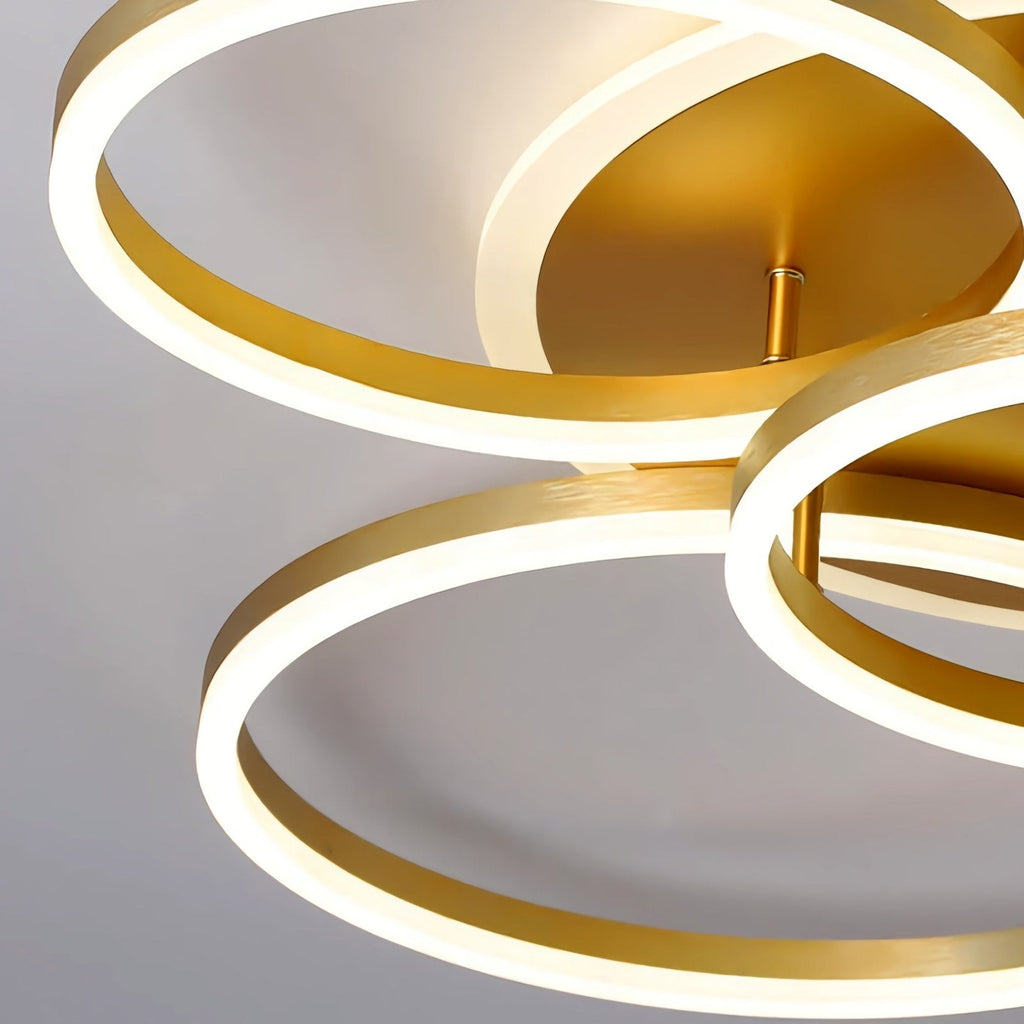 Runde LED-Deckenleuchte für das Wohnzimmer | Desfino