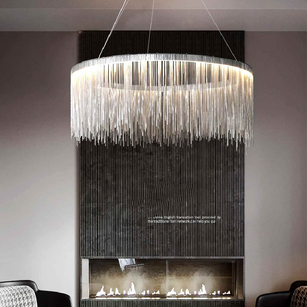 Moderner Kronleuchter mit Quasten im Art-déco-Stil | Desfino