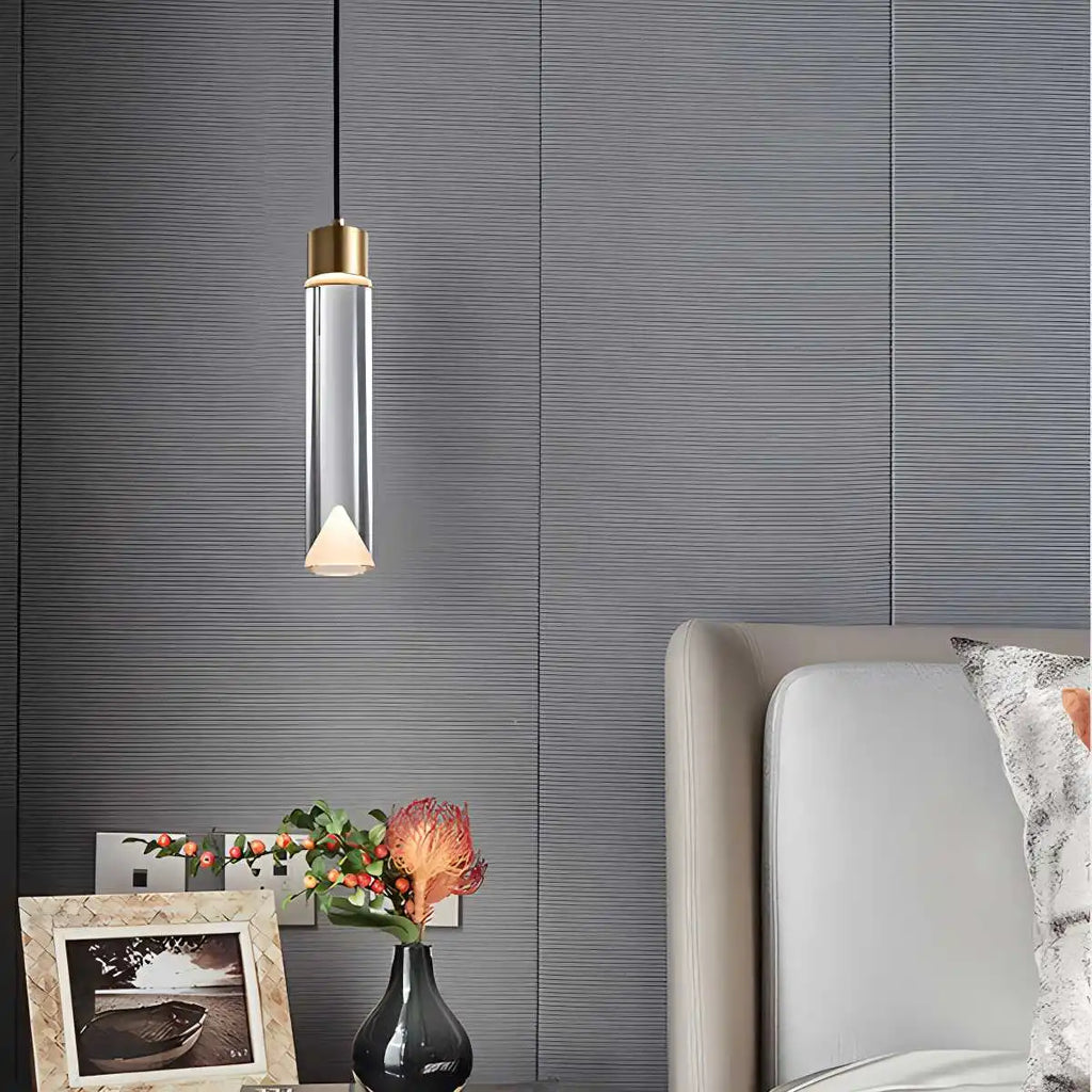 Copper Crystal Pendant Light Multiple Styles Available | Desfino