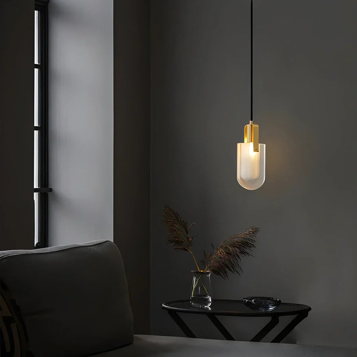 Copper Crystal Pendant Light Multiple Styles Available | Desfino