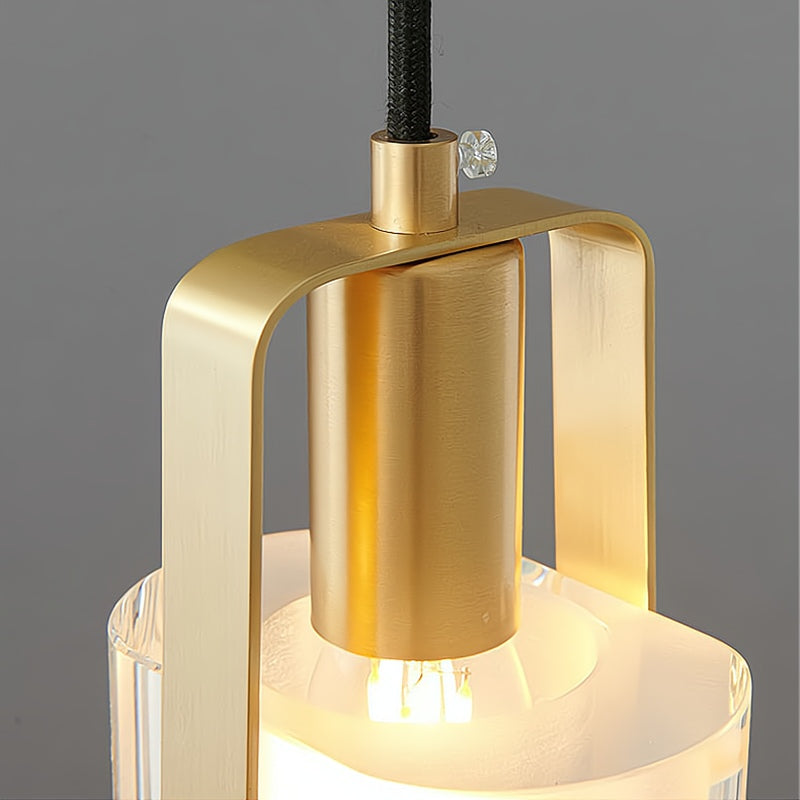 Copper Crystal Pendant Light Multiple Styles Available | Desfino