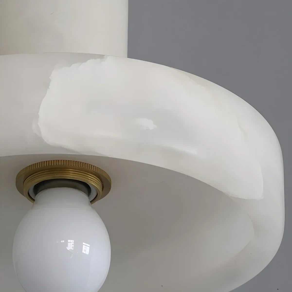 Natural Spanish Alabaster Pendant Light for Bedroom | Desfino
