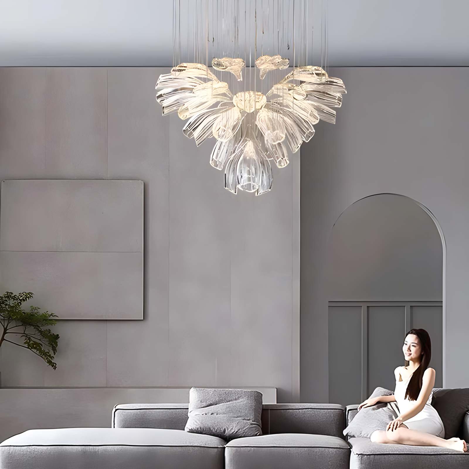 Italian Luxury Creative Bud Ceiling Chandelier | Desfino