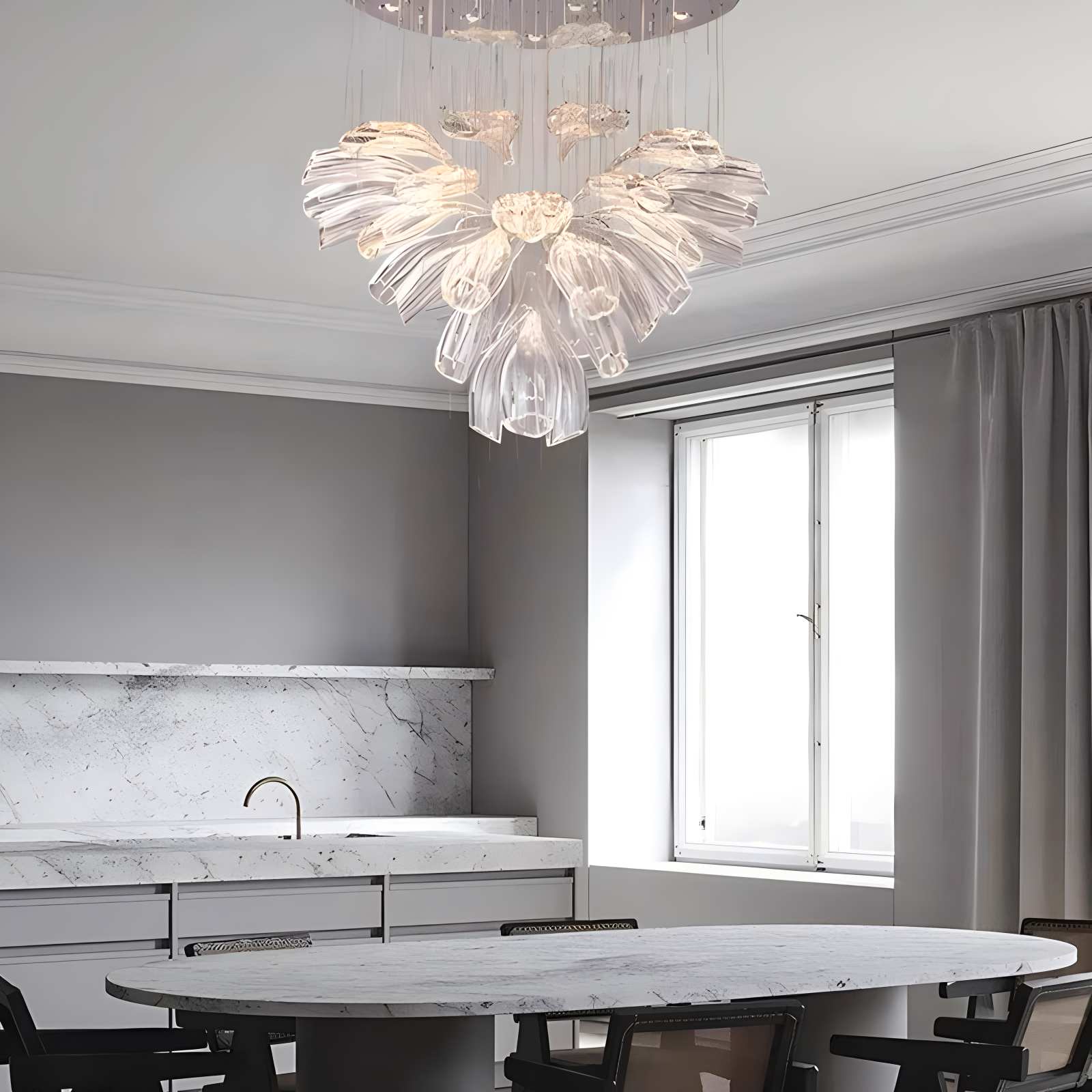 Italian Luxury Creative Bud Ceiling Chandelier | Desfino