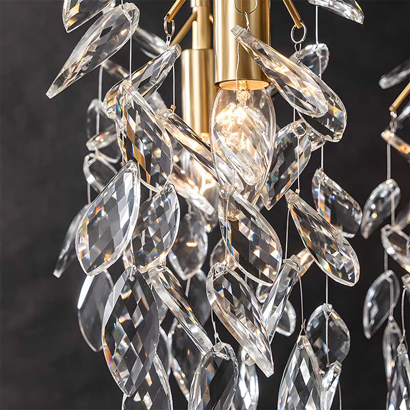 French Light Luxury Crystal Chandelier | Desfino