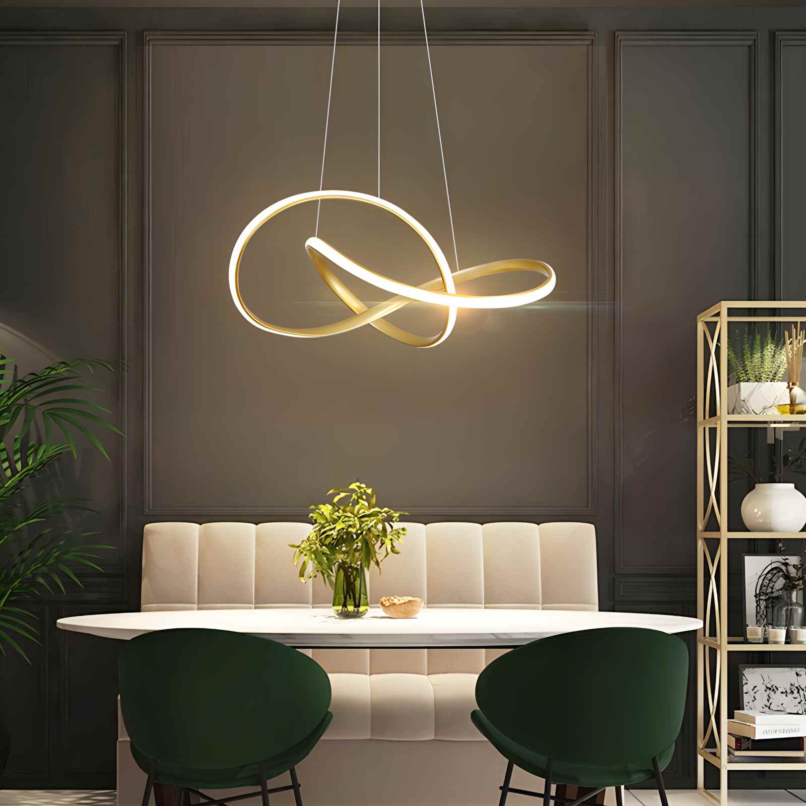 Creative Linear Chandelier for Dining Room | Desfino