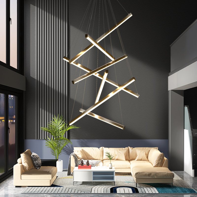 Custom Multi Light Sticks LED Chandelier | Desfino