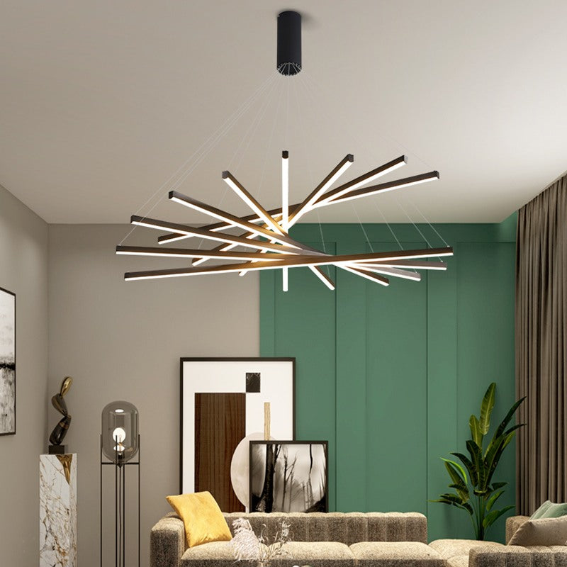 Custom Multi Light Sticks LED Chandelier | Desfino