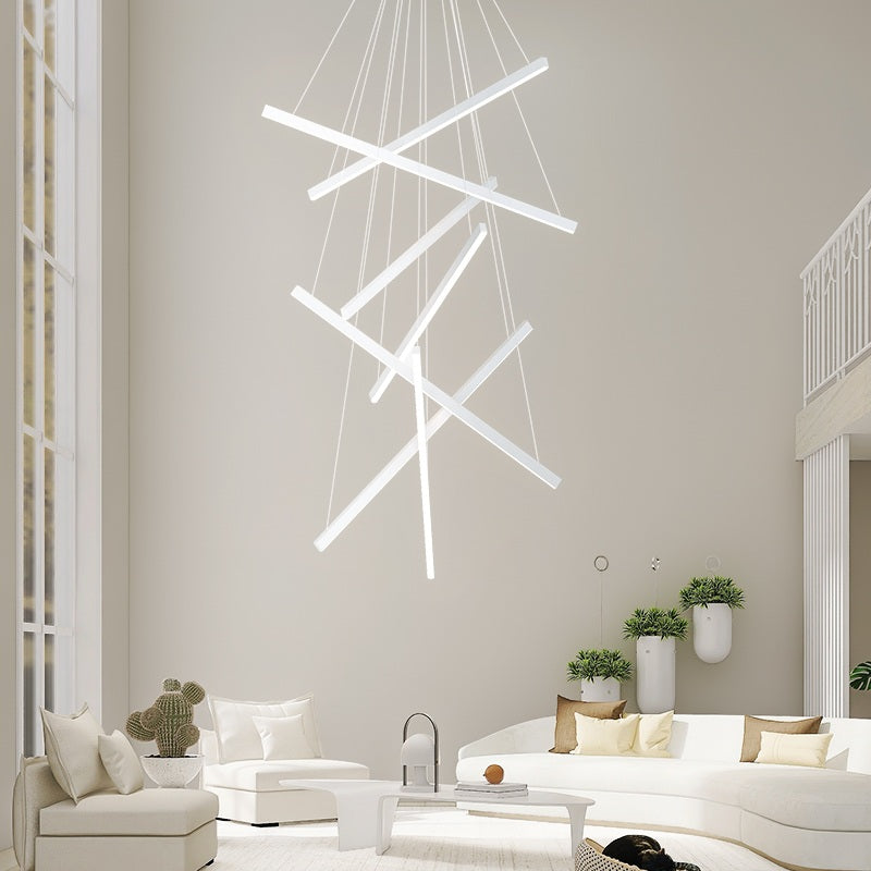 Custom Multi Light Sticks LED Chandelier | Desfino