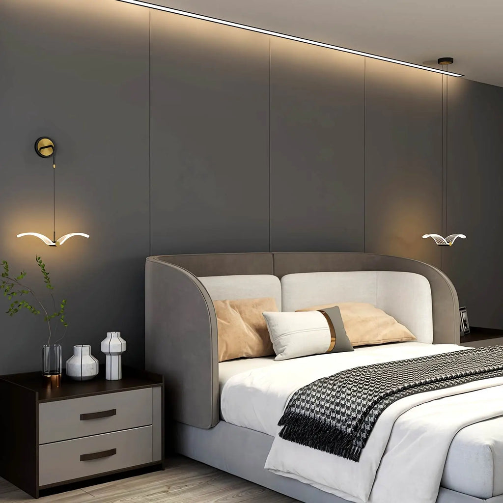 Personalized Seagull Home Wall Lamp Bedside Lamp | Desfino