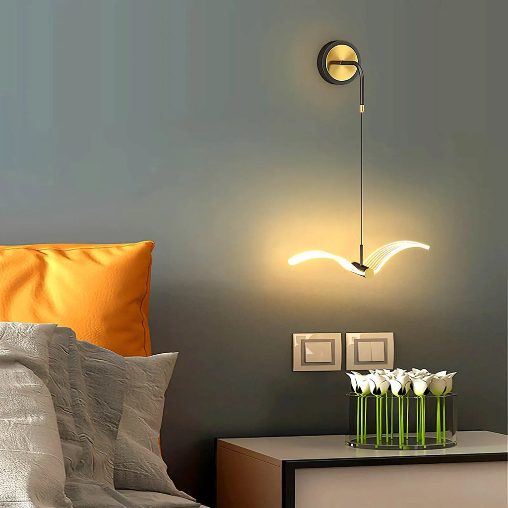 Personalized Seagull Home Wall Lamp Bedside Lamp | Desfino