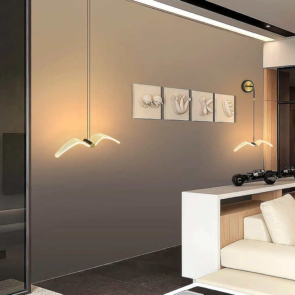 Personalized Seagull Home Wall Lamp Bedside Lamp | Desfino