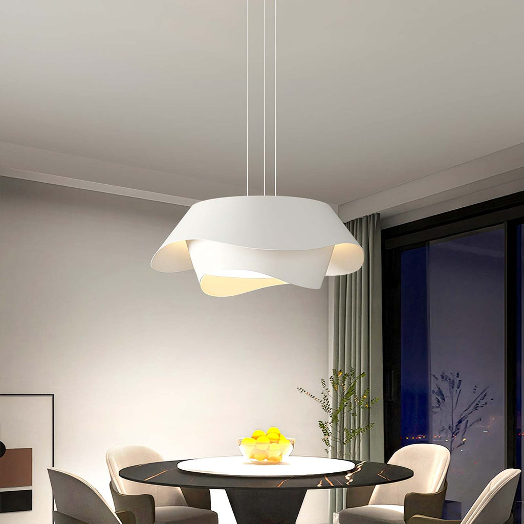 Pendelleuchte in Blumenform aus Acryl für das Esszimmer | Desfino