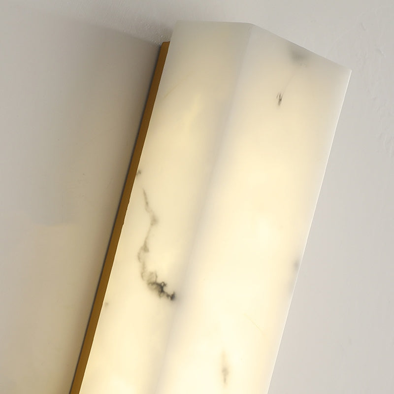 Alabaster-Wandleuchte im chinesischen Stil für das Schlafzimmer | Desfino
