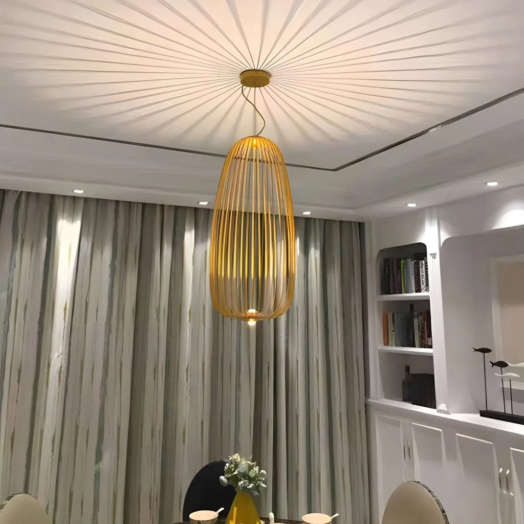 Foscarini Spokes Pendelleuchte in Vogelkäfigform | Desfino
