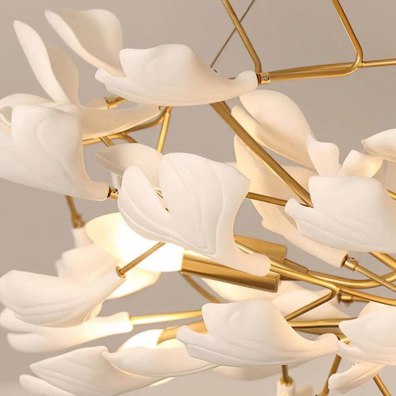 Ginkgo Chandelier-A for Bedroom Living Room | Desfino