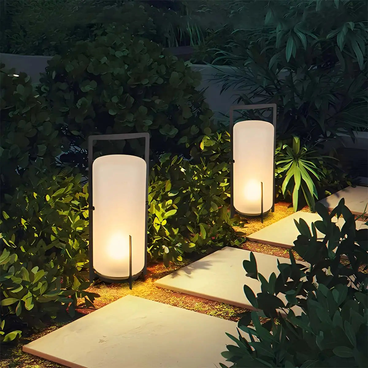 Solar-Glaslaterne für den Außenbereich und Garten | Desfino