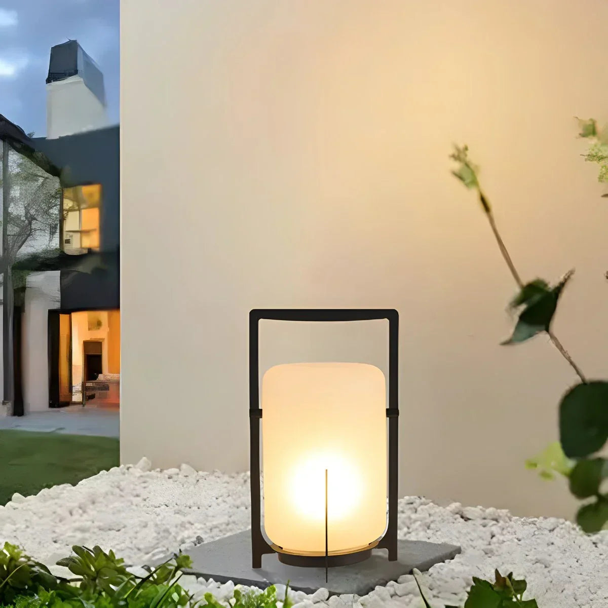 Solar-Glaslaterne für den Außenbereich und Garten | Desfino