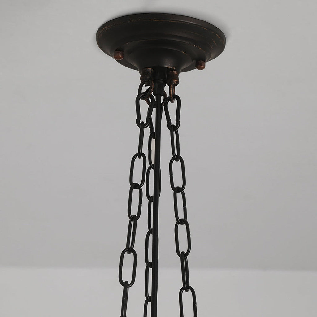 Hailie Vintage French Dome Pendant Light for Living Room | Desfino