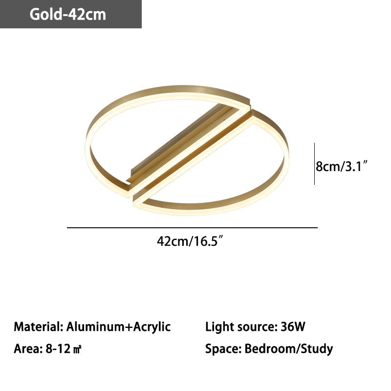 Half Round Ceiling Light for Bedroom | Desfino