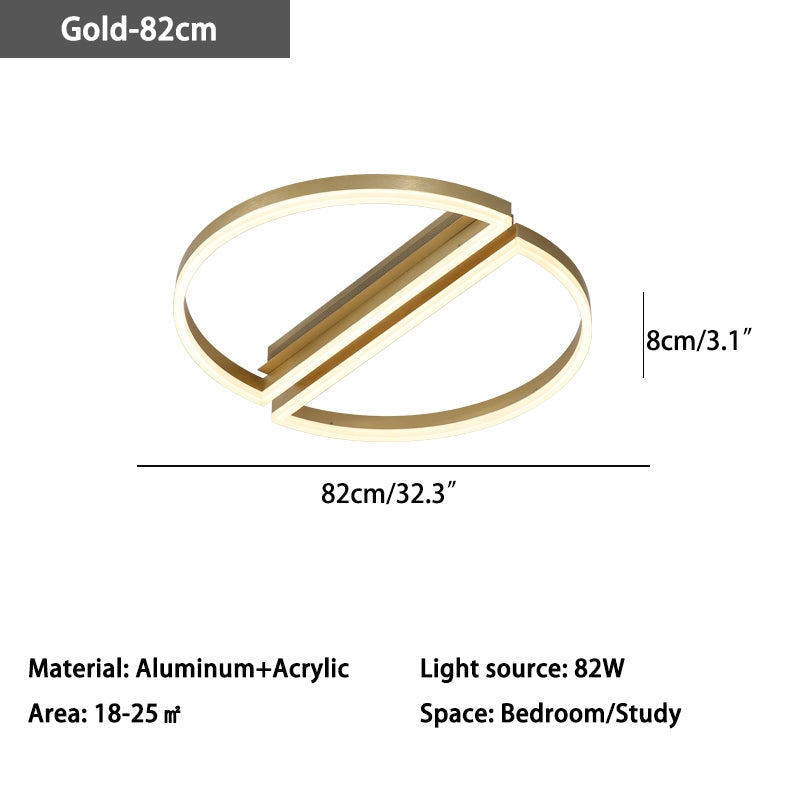Half Round Ceiling Light for Bedroom | Desfino